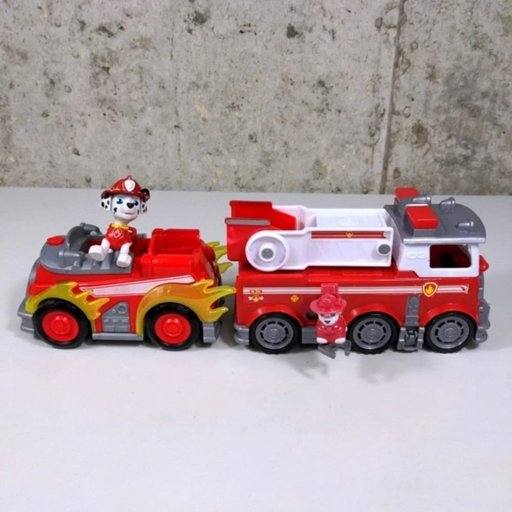 Paw Patrol Marshall‎ Fire Truck Lot Ultimate & Vehicle 2 Figure 2018 Spin Master
